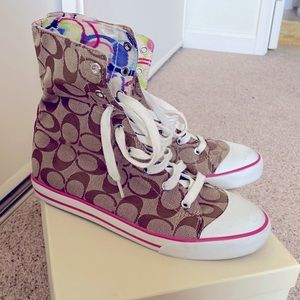 Coach Bonney Poppy IKAT- Multicolor